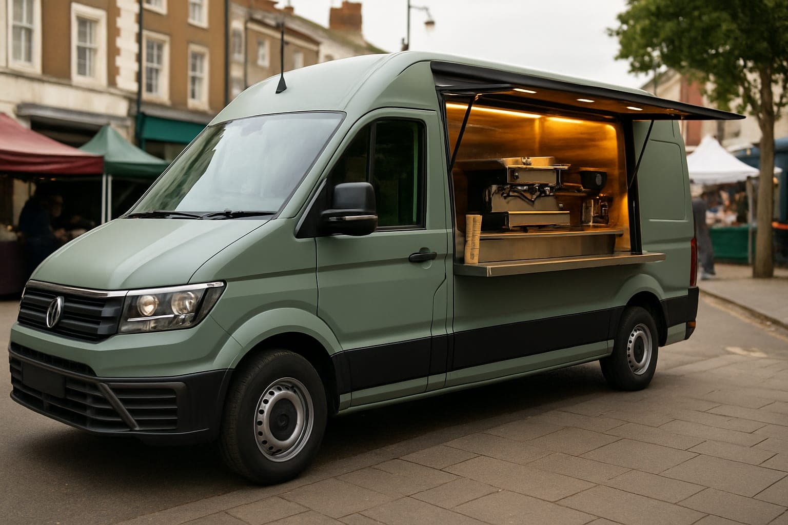 Coffee Van — VW Crafter cover